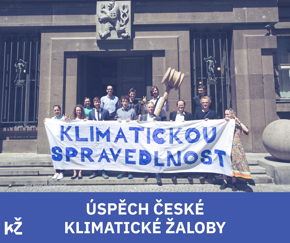 Úspěch Klimatické žaloby u městského soudu v Praze!