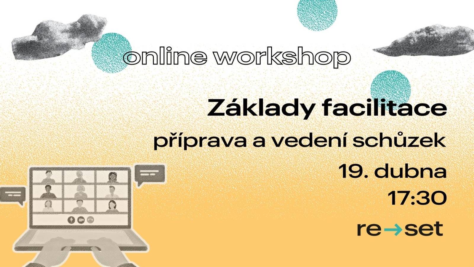Workshop základů facilitace: příprava a vedení schůzek