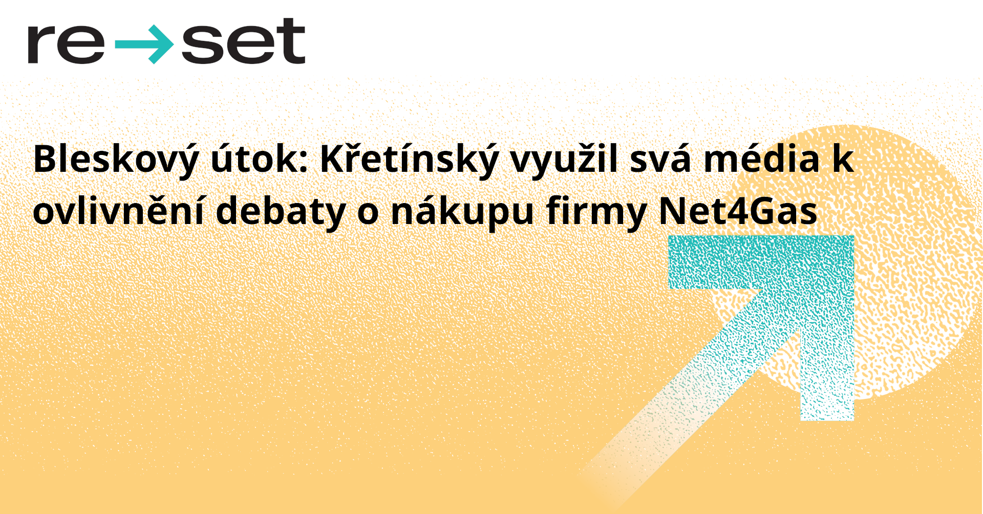 Bleskový útok: Křetínský využil svá média k ovlivnění debaty o nákupu firmy Net4Gas