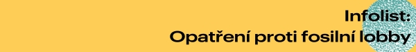 Infolist: Opatření proti fosilní lobby